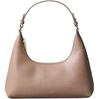 Calvin Klein Foil Logo Conv Shoulder Bag Desert Taupe Talla: OS | Bolsos de Mano Outlet | Mujer | Negro