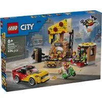 LEGO Experiencia de Pizza a Domicilio con Vehículos