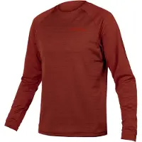 Endura - Singletrack Fleece - Maillot de ciclismo size XXL, rojo