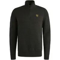PME Legend Jersey 'Pullover with half zipper' negro