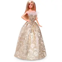 Barbie Muñeca Rubia De Colección Festiva