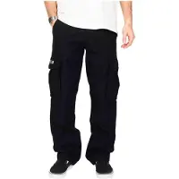 REELL Pantalón deportivo 'Pantalon reel negro ripstop cargo pant' negro