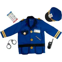 Melissa & Doug Disfraz Role Play Costume Set Police Officer