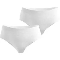 Odlo - Women's Active Light 2 Pack - Pantalones interiores size S, gris/blanco