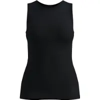 Odlo - Women's Performance X-Light Top Crew Neck Singlet - Ropa interior fibra sintética size L, negro