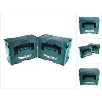 Makita Makpac Juego de maletines de transporte, tamaños 2 + 3