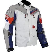 Leatt ADV Dritour 7.5 Chaqueta Blanco/Gris/Rojo/Azul XL hombres