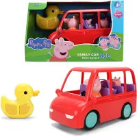 Pipsa Possu Radiocontrol Peppa Pig Family Car 17 Cm