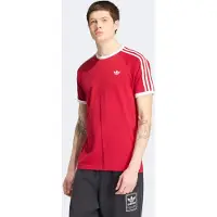 Adidas adidasCAMISETA DE 3-STRIPES XL Team Victory Red / White Hombre