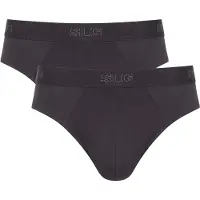 Sloggi Braguitas SLG Base Brief C2P hombre - Gris - EU XL