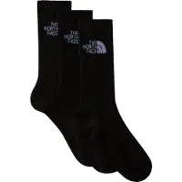 The North Face - Multi Sport Cush Crew Socks 3-Pack - Calcetines multifuncionales size 41-43, negro