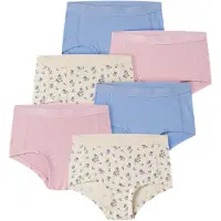 Name it Calzoncillo crema / azul oscuro / rosa