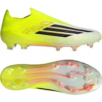 Adidas adidasBota de fútbol sin cordones F50 ELITE para césped natural seco 48 Team Solar Yellow 2 / Core Black / Lucid Red Unisex