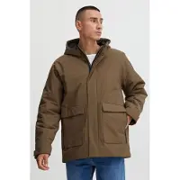 Solid !Solid Chaqueta de invierno 'Caden' marrón / negro