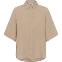 Soaked in luxury Blusa 'Auran Aria' beige claro