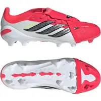 Adidas adidasBota de fútbol con lengüeta plegable PREDATOR ELITE para césped natural seco 33 Lucid Red / Core Black / Cloud White Niño