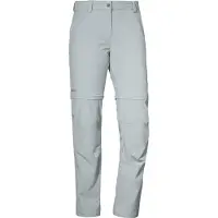 Schöffel - Women's Pants Ascona Zip Off - Pantalones de trekking size 19 - Short, gris