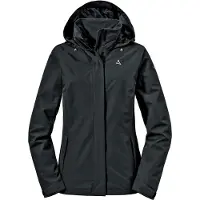 Schöffel - Women's Jacket Gmund - Chaqueta impermeable size 48, negro