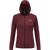 Salewa - Women's Lavaredo Hemp Hooded Jacket - Sudadera size 38, rojo