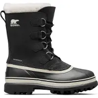 Sorel Botas de nieve 'Caribou' piedra / negro