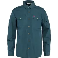 Fjall Raven - Ropa de senderismo - Singi Trekking Shirt LS M Mountain Blue - Talla S - Azul