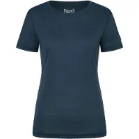 Super.natural - Women's Sierra 140 Tee - Camiseta de merino size L, azul