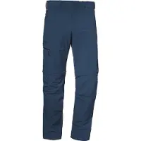 Schöffel - Pants Koper1 Zip Off - Pantalones de trekking size 29 - Short, azul