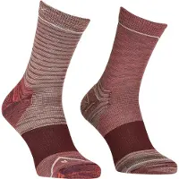 Ortovox - Women's Alpine Mid Socks - Calcetines de merino size 42-44, rojo/marrón