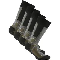 Rohner - Basic Trekking 2er Pack - Calcetines de trekking size 43-46, negro