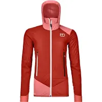 Ortovox - Women's Swisswool Col Becchei Hybrid Jacket - Chaqueta softshell size XS, rojo