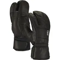 Ortovox - Full Leather 3 Finger Glove - Guantes size XS, negro