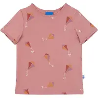 Finkid - Kid's Ilta Sun - Camiseta de manga corta size 120/130, fucsia