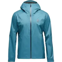 Black Diamond - Fineline Stretch Shell - Chaqueta impermeable size XL, turquesa