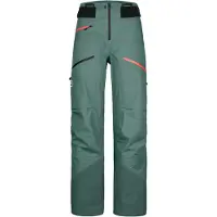 Ortovox - Women's 3L Deep Shell Pants - Pantalones de esquí size XS, turquesa