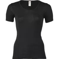 Engel - Women's Undershirt S/S - Ropa interior merino size 46/48, negro
