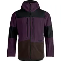 Ortovox - Chaquetas de esquí - Ravine Free 3L Jacket M Dark Wild Berry de Lana - Talla XL - Burdeos