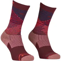 Ortovox - Women's All Mountain Mid Socks - Calcetines de merino size 42-44, rojo