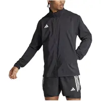 Adidas - Adizero E Jacket - Chaqueta de running size M, gris/negro