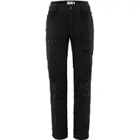 Fjällräven - Women's Vidda Pro Ventilated Trousers - Pantalones de trekking size 34 - Regular, negro