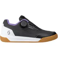 SCOTT - Zapatillas MTB - Shoe W'S Mtb Volt Evo Flat Boa Black/White para Mujer - Talla 37 - Negro
