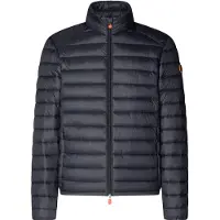 Save the Duck - Alexander - Chaqueta de fibra sintética size XXL, gris/negro