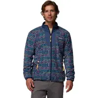 Columbia - Sequoia Grove Printed Full Zip - Forro polar size XXL, azul