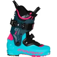 Dynafit - Botas de esquí de travesía - TLT X Extra Wide W Silvretta/Pink Glo para Mujer - Talla 25.5 - Azul