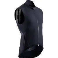 X-Bionic - Spherewind Cycling Vest - Chaleco de ciclismo size L, negro