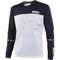 Evoc - Long Sleeve Jersey 701829 - Maillot de ciclismo size S, blanco/negro