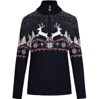 Dale of Norway - Women's Dale Christmas Sweater - Jerséis de lana merina size XS, azul
