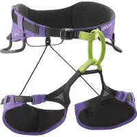 Edelrid - Arneses Escalada - Helia II Violet para Mujer de Aluminio - Talla L - Púrpura