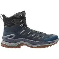 Lowa - Zapatillas de senderismo Hombre - Innovo GTX Mid Navy/Grey de Cuero - Talla 44 - Azul marino