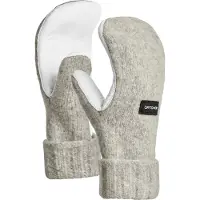 Ortovox - Classic Wool Mitten Leather - Guantes size L, gris