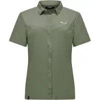 Salewa - Women's Puez S/S Shirt - Blusa size 36, oliva